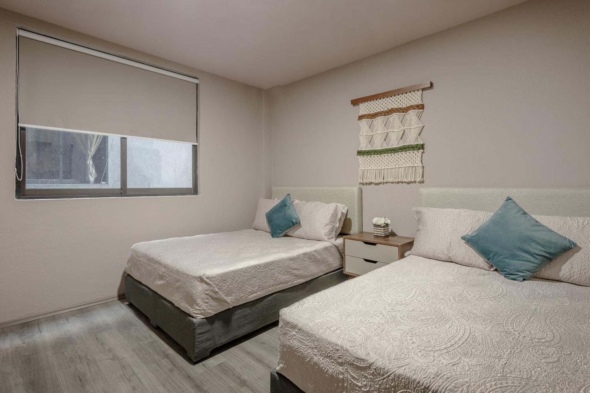 Roma Norte Escape - 2Br-Fast Wifi Elevator Laundry Mexico City Exteriör bild