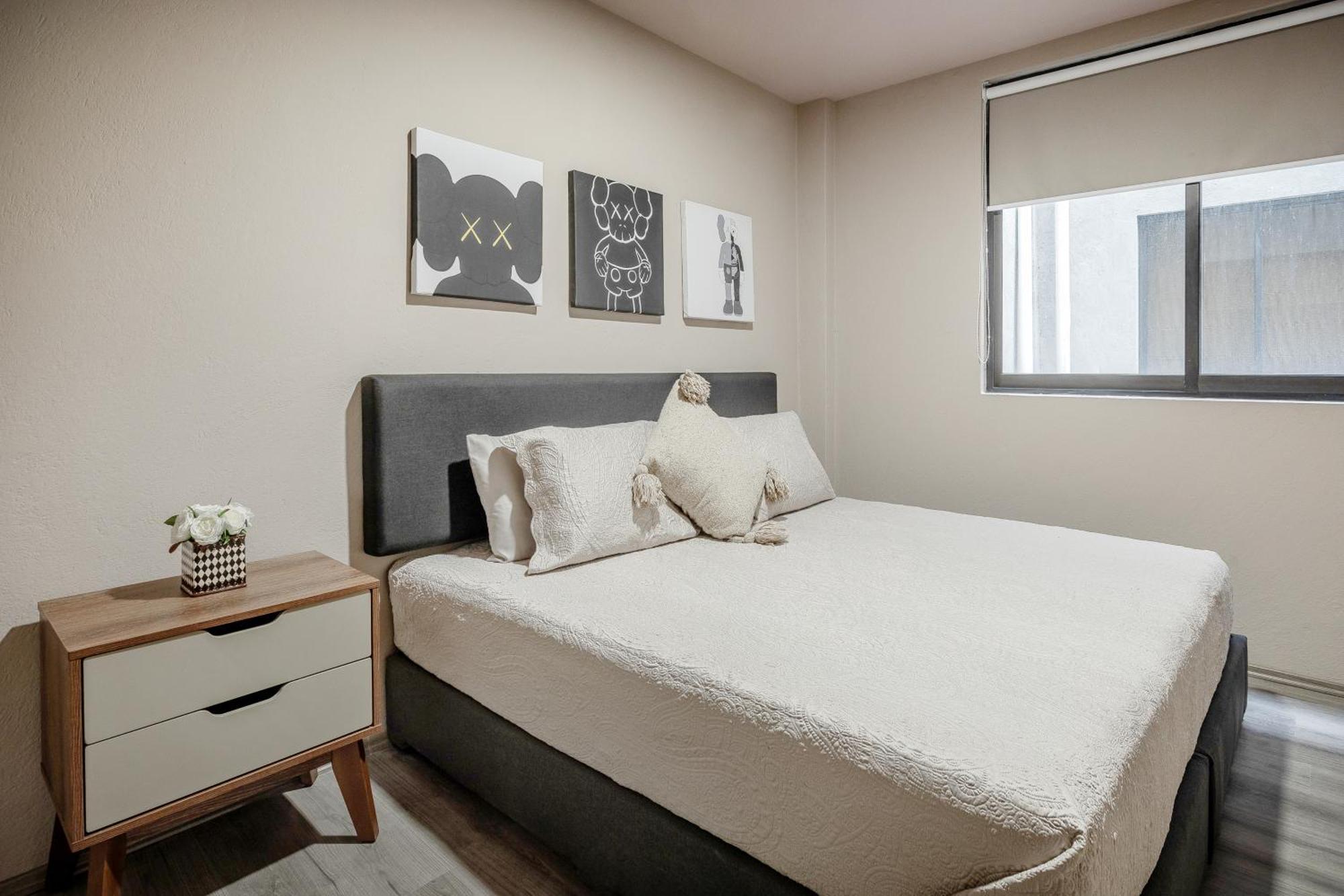 Roma Norte Escape - 2Br-Fast Wifi Elevator Laundry Mexico City Exteriör bild