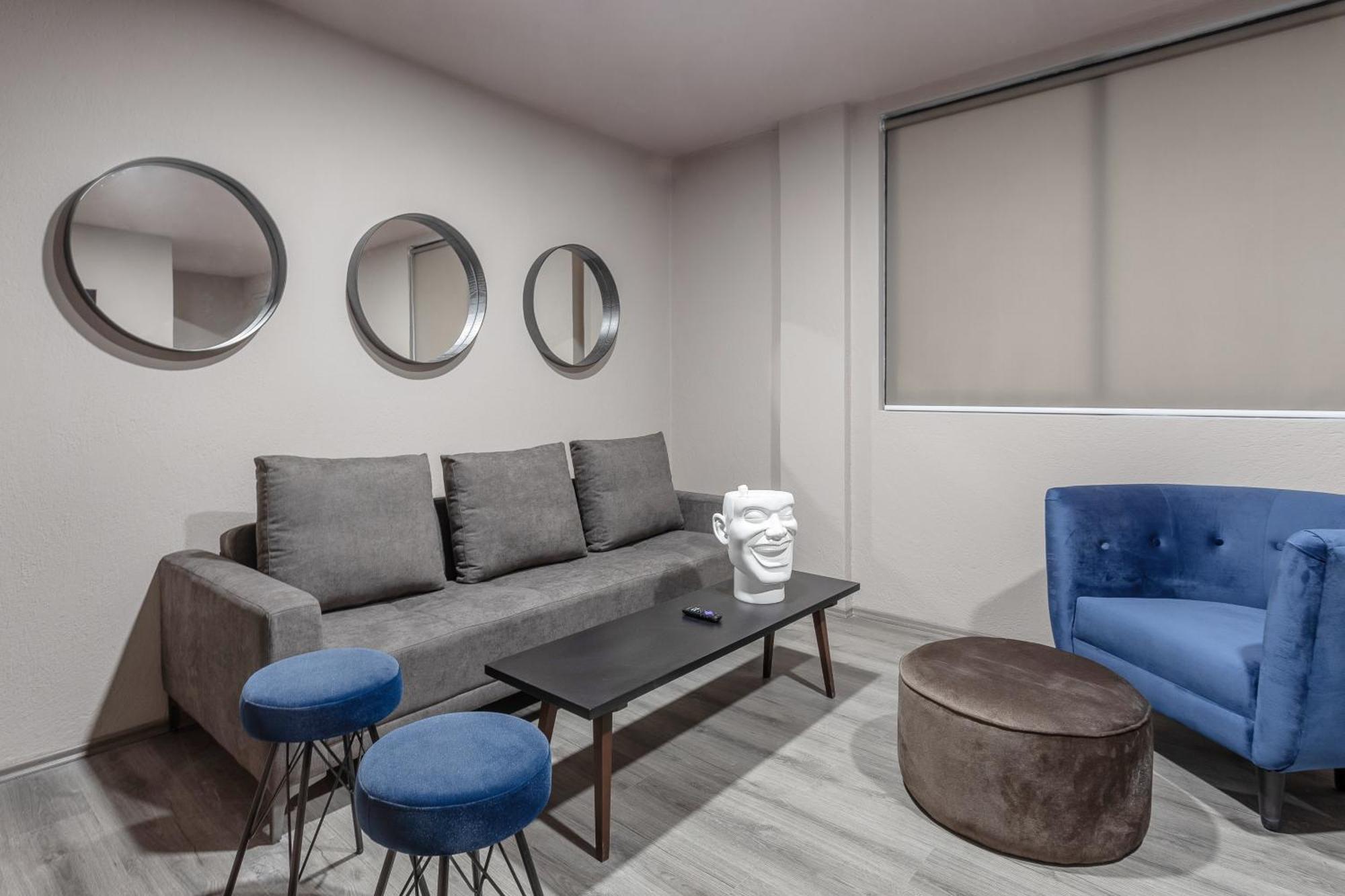 Roma Norte Escape - 2Br-Fast Wifi Elevator Laundry Mexico City Exteriör bild